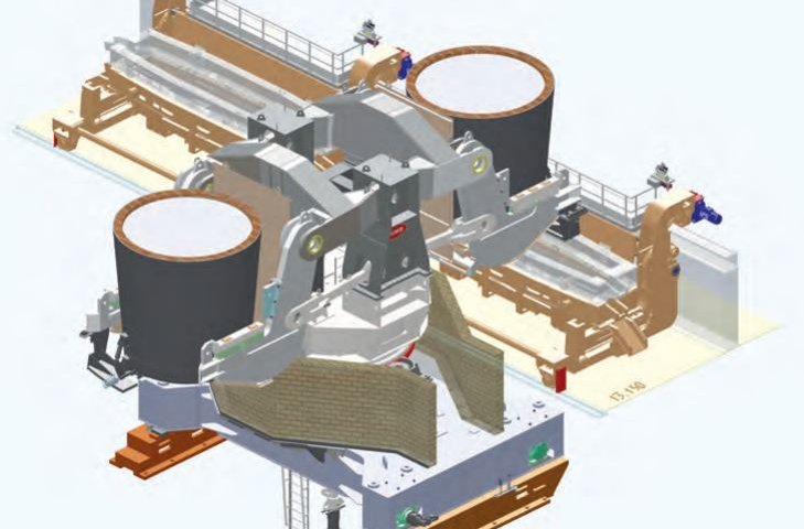 Uzbek metallurgists were satisfied with the progress of the order at NKMZ