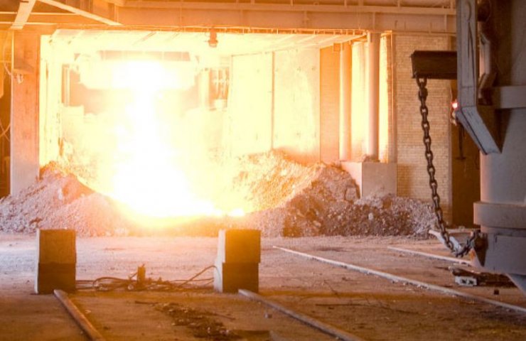 Metallurgical plant in Kurakhovo has been idle for four months due to a shortage of scrap metal