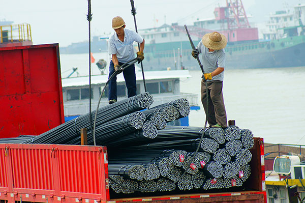 Chinese steel exports fell to three-month low in May amid rising domestic consumption