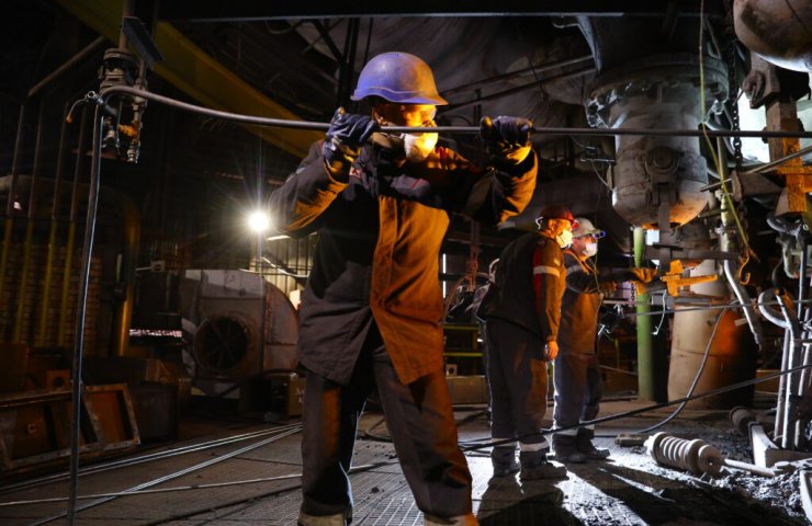 Metallurgical Plant "Zaporizhstal" performed overhaul of blast furnace No. 4