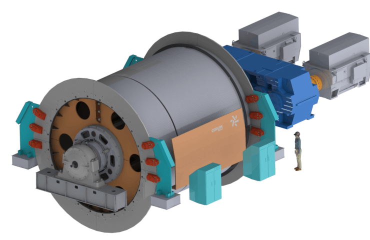 Corum Group will manufacture a new lifting machine for the Zaporozhye iron ore plant