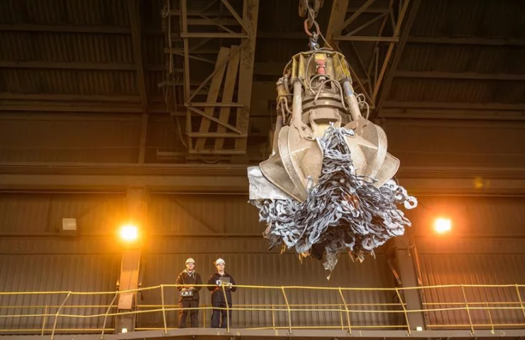 Japan reduced the export of scrap metal by 22%
