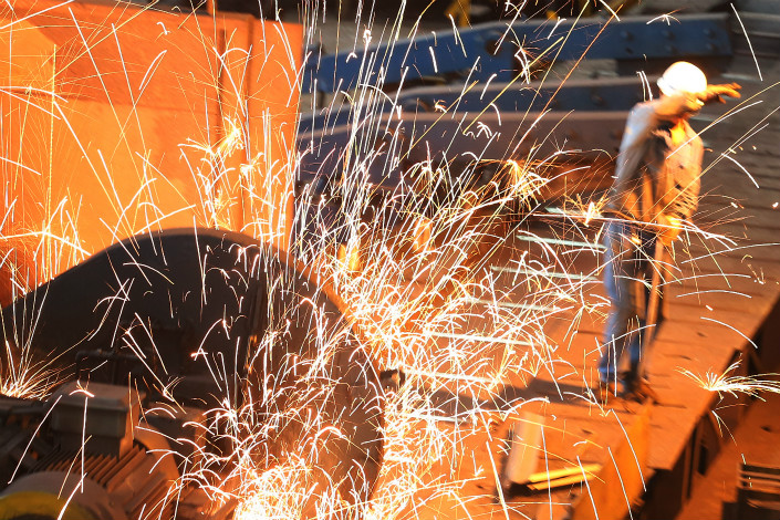 China's steel production remains at a record high