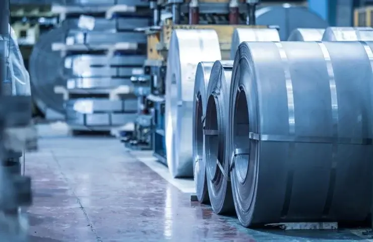 Steel prices in Europe are declining