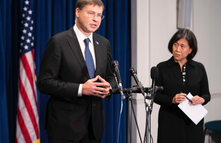 US and EU agree to speed up steel talks