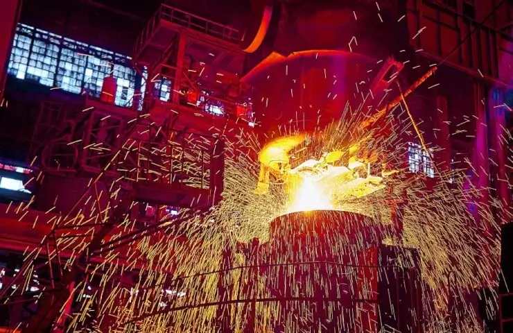 Metallurgical plant of Metinvest in the Dnepropetrovsk region resumed the production of pig iron
