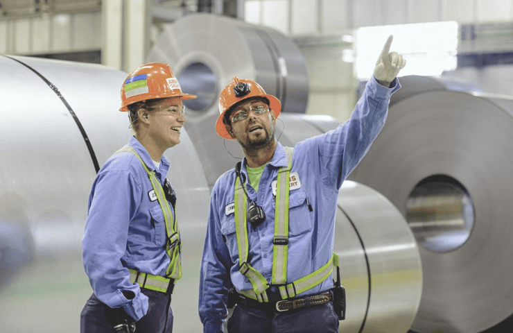 The largest US producers simultaneously increased prices for hot-rolled steel