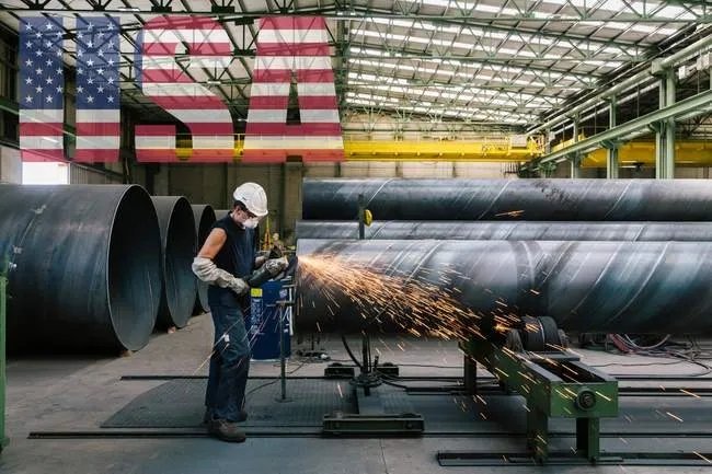 The United States increased steel shipments: 37.3 million tons in five months