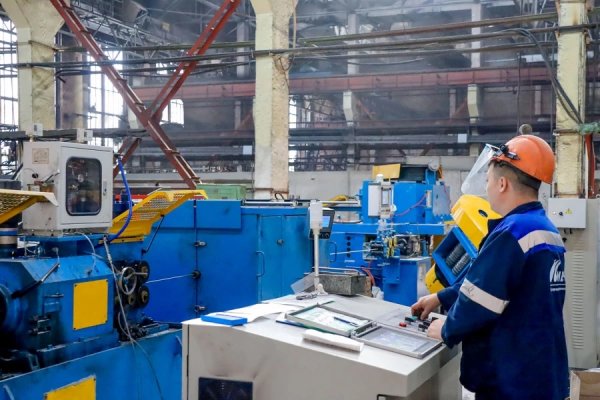Beloretsk Metallurgical Plant has put into operation a line for turning and grinding the surface of wire rod and wire