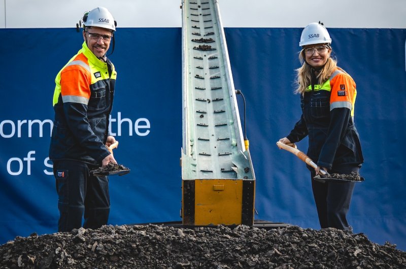 Swedish SSAB is preparing the ground for the construction of an environmentally friendly steel plant in Lulea