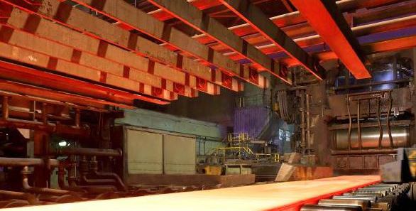 Fire at thyssenkrupp Steel plant in Duisburg near Bruckhausen plant