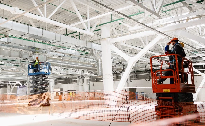 The Rosatom gigafactory in the Kaliningrad region was built on the basis of Evraz Steel Building metal structures