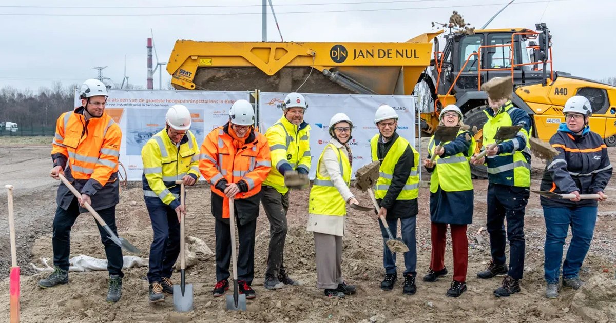 Belgium's ArcelorMittal is developing low-emission steel production thanks to a new high-voltage substation