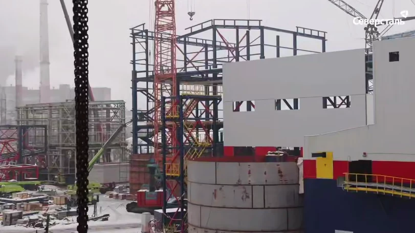 Severstal has started commissioning roasting machines for the iron ore pellet complex under construction