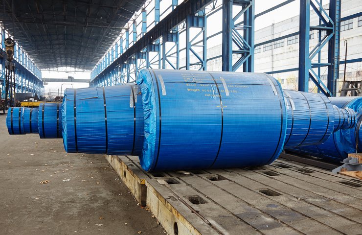 Energomashspetsstal has shipped the rolls of Indian company Essar Steel