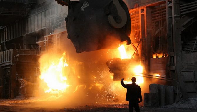 Dust emissions have been reduced at the Dnieper Metallurgical Plant