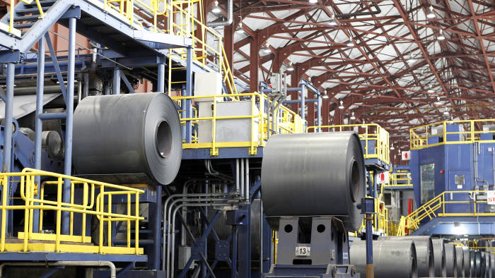 Steel prices in the United States have almost doubled in six months - a record dynamic for the market