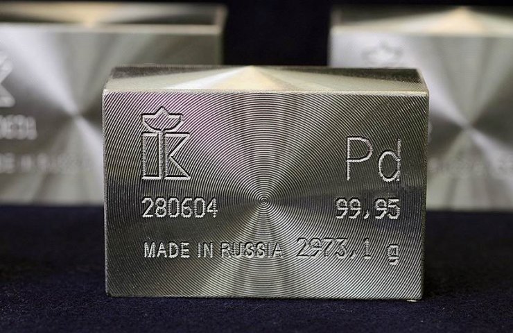 Норникель нарастил квартальное производство палладия и платины