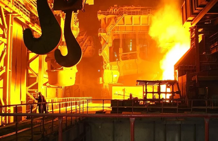 Металлурги Украины сократили потребление газа за 10 месяцев на 2,5%