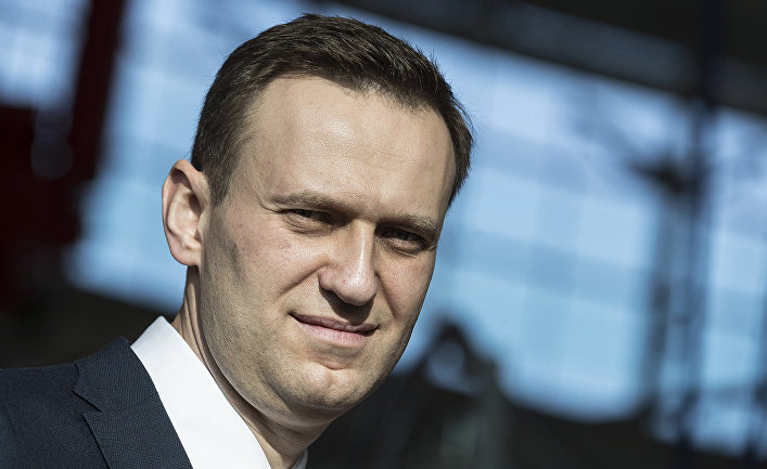 Полиция РФ задержала оппозиционера Алексея Навального