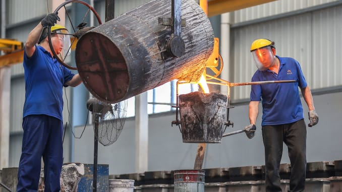 Производство стали в Китае на прошлой неделе сократилось на 5,4%