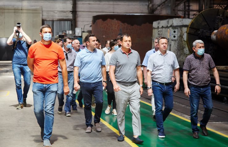Энергомашспецсталь рассказывает гостям о нновых технологиях