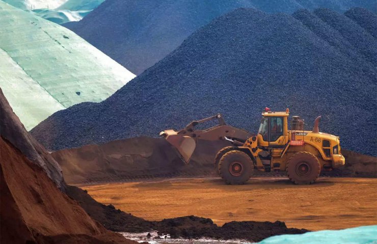 Украина увеличила экспорт железной руды на 12,9% за восемь месяцев