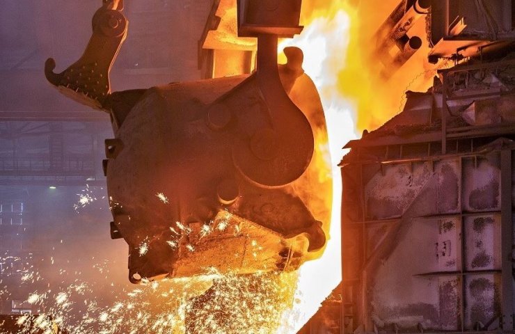 На Мариупольском заводе им.Ильича капитально отремонтировали конвертер №3