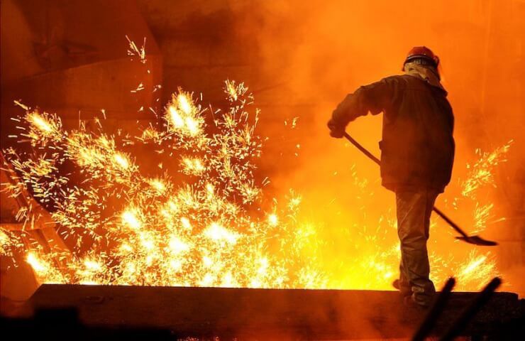 Производство стали в Украине за 11 месяцев выросло на 5%