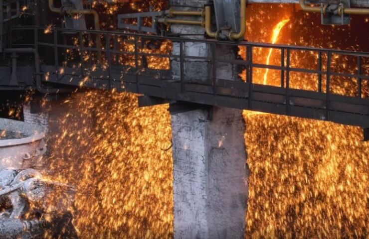 Днепровский метзавод в конце 2021 года увеличил производство металлопроката и кокса