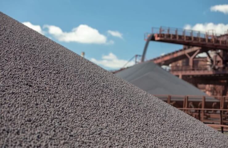 Ferrexpo увеличила квартальное производство железорудных окатышей на 18%