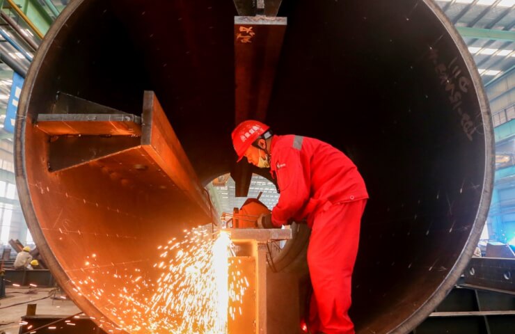Промышленное производство Китая в первом квартале выросло на 6,5%