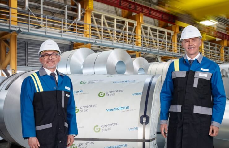 Австрийская voestalpine поставила клиентам первую частично декарбонизированную сталь