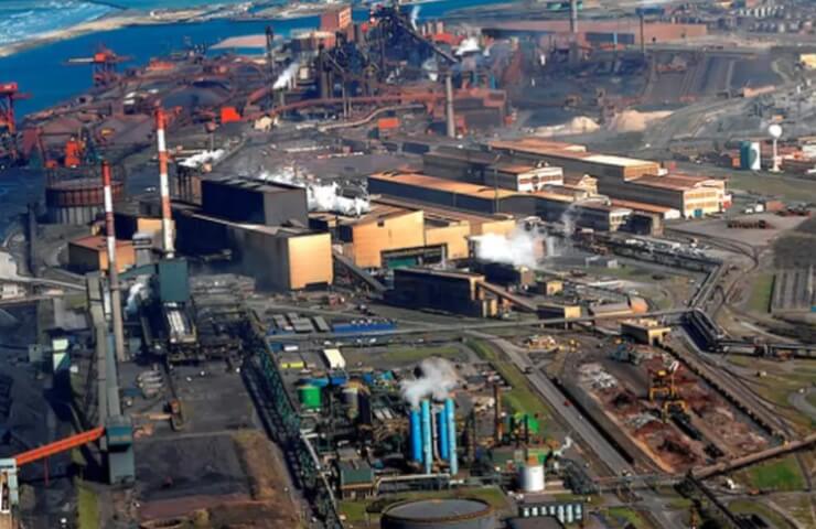 Произошел пожар на самой большой печи ArcelorMittal в Дюнкерке