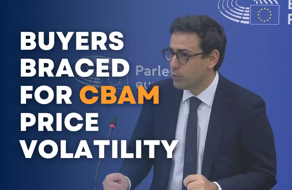 Покупатели стали в ЕС готовятся к волатильности цен CBAM 