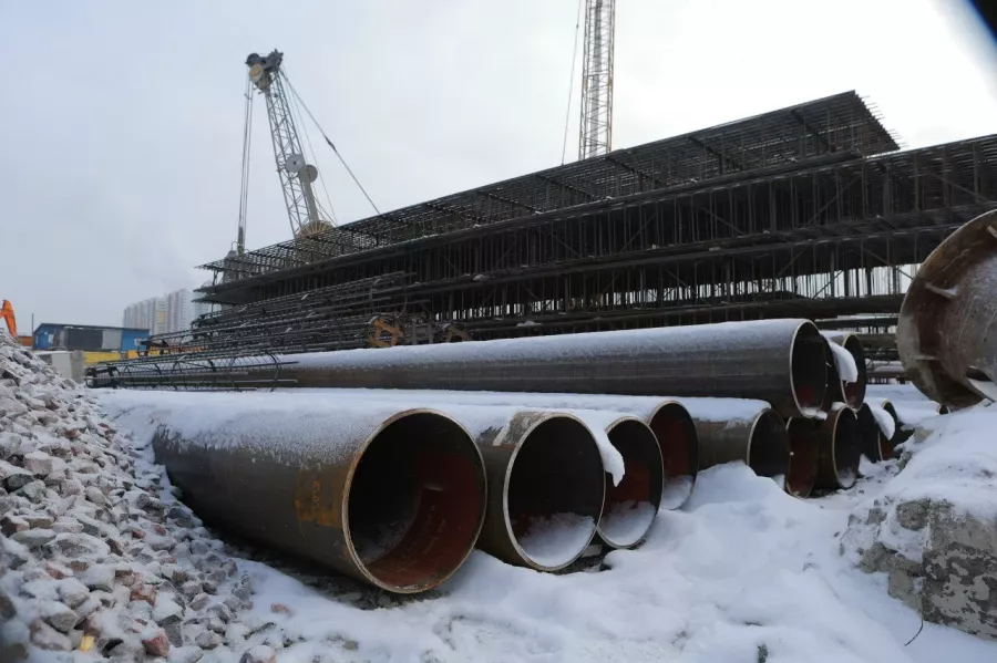 "Северсталь" впервые поставит трубы большого диаметра для строительства метрополитена в Санкт-Петербурге