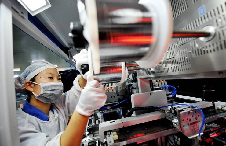 Промислове виробництво Китаю зросла на 7% в листопаді