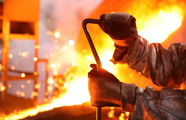 Квітневе виробництво сталі «Запоріжсталі» зросла в річному порівнянні майже на 50%
