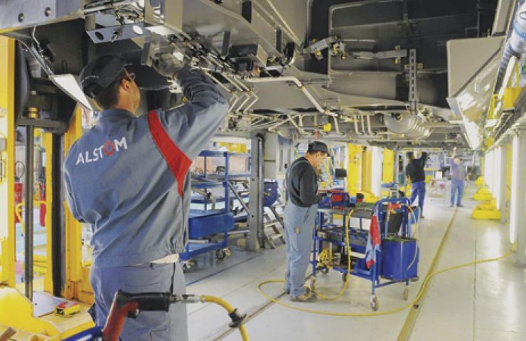 Французи погодилися локалізувати 35% виробництва електровозів Alstom в Україні