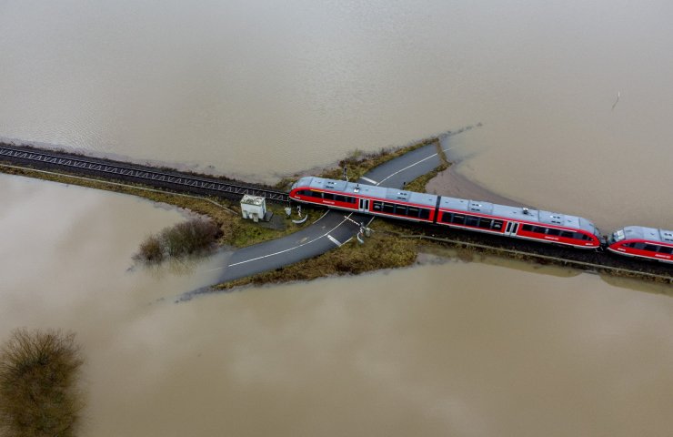 Deutsche Bahn оцінив збиток від повені в Німеччині в 1,3 мільярда євро