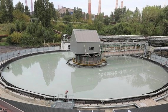 Лебединський ГЗК завершив реконструкцію згущувача збагачувальної фабрики